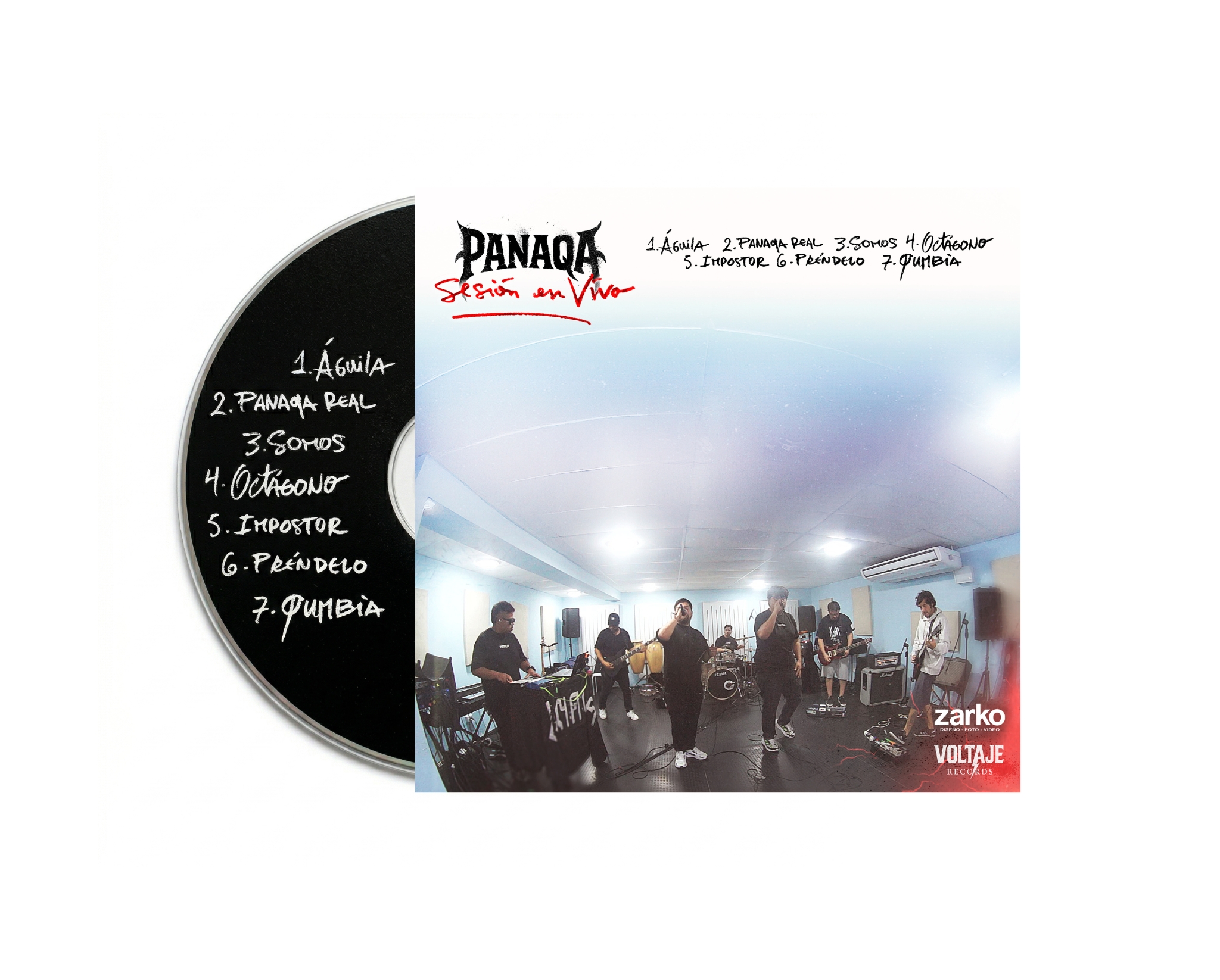 Disco Sesión en vivo vista 2